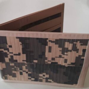 Pixel Camoflauge Camo Bi-Fold Duct Tape Wallet