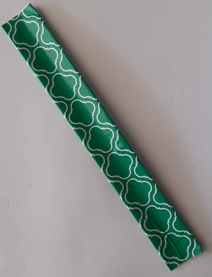 Emerald Tile Slap Bracelet