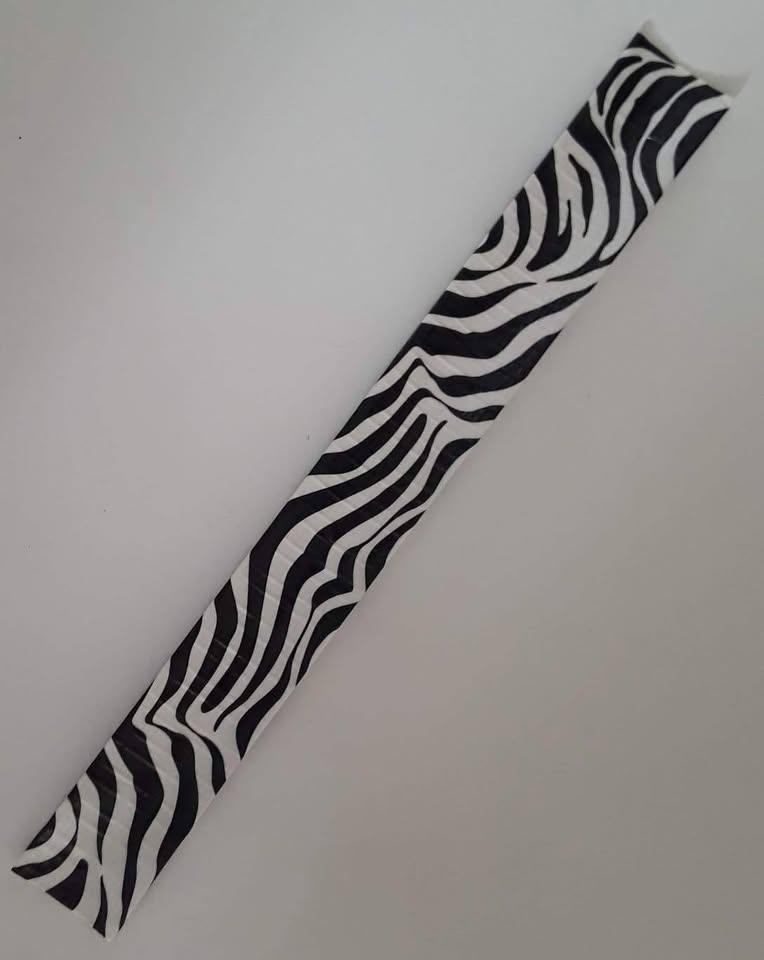 Zebra Print Slap Bracelet