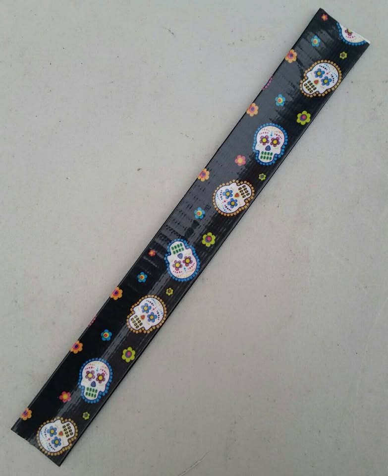 Sugar Skulls Halloween Slap Bracelet
